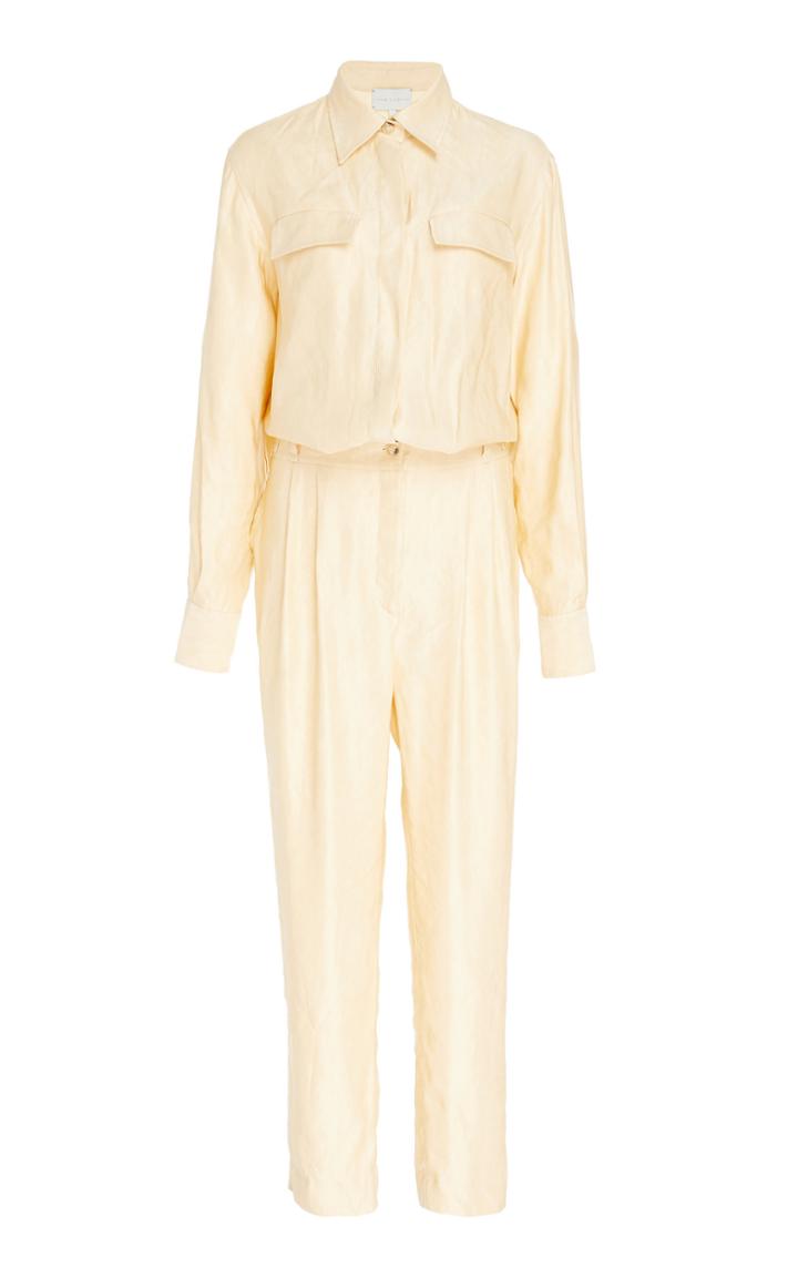 Arj Anouk Utility Linen-blend Jumpsuit