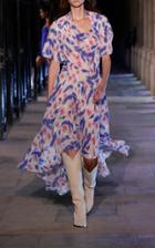 Moda Operandi Isabel Marant Namala Asymmetric Silk-blend Dress