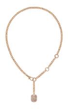 Shay Mixed Diamond Buckle Adjustable Lariat