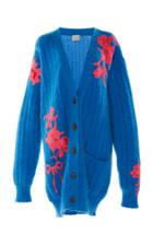 Christopher Kane Flower Embroidery Cardigan