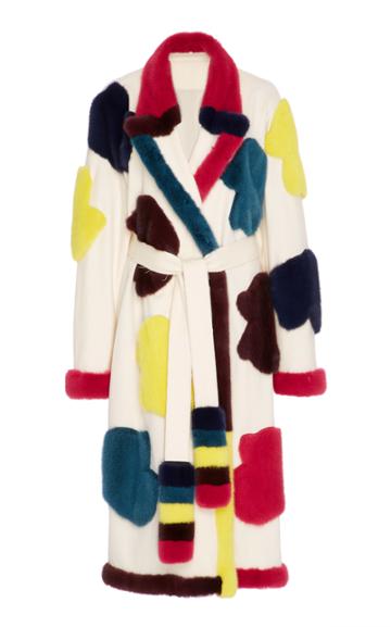 Jonathan Cohen Mink Fur Robe Coat