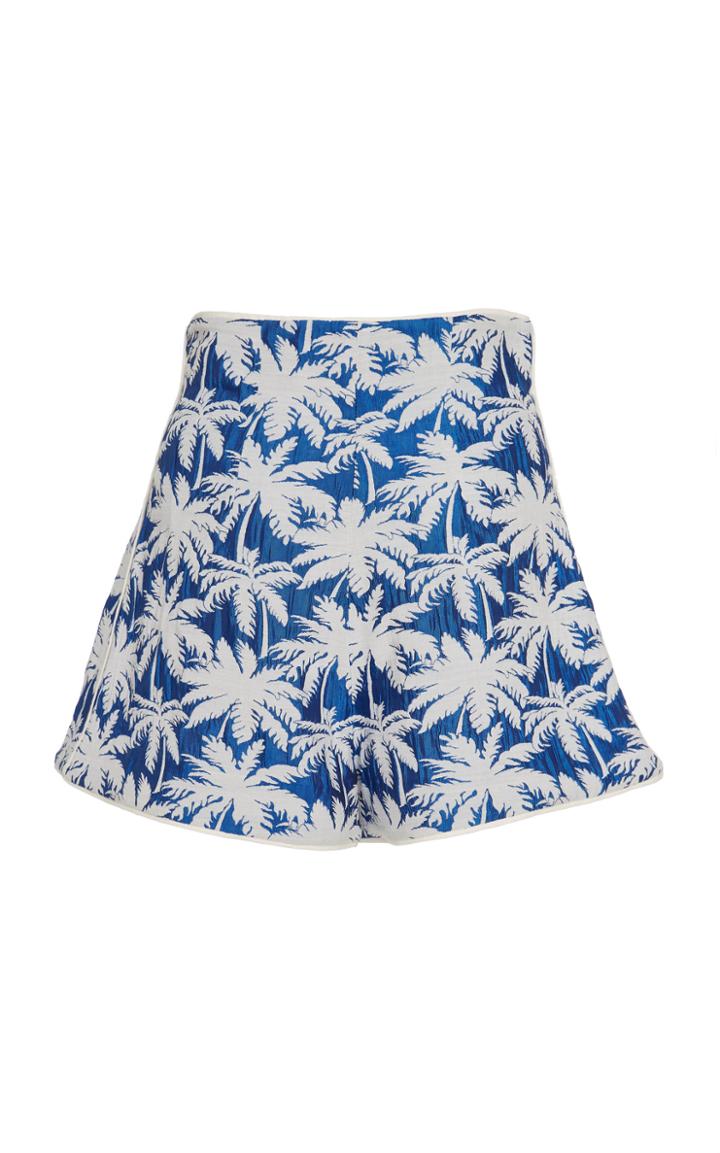 Alexis Carla Embroidered Mini Shorts