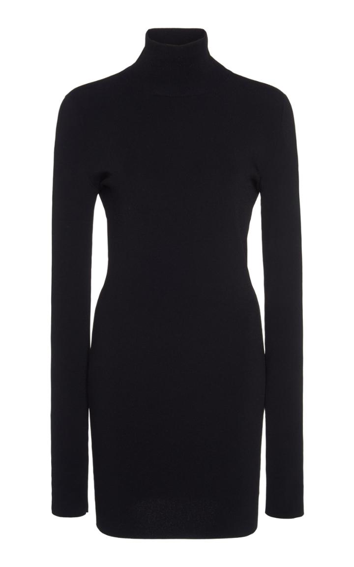 Bottega Veneta Fitted Jersey Mock-neck Top