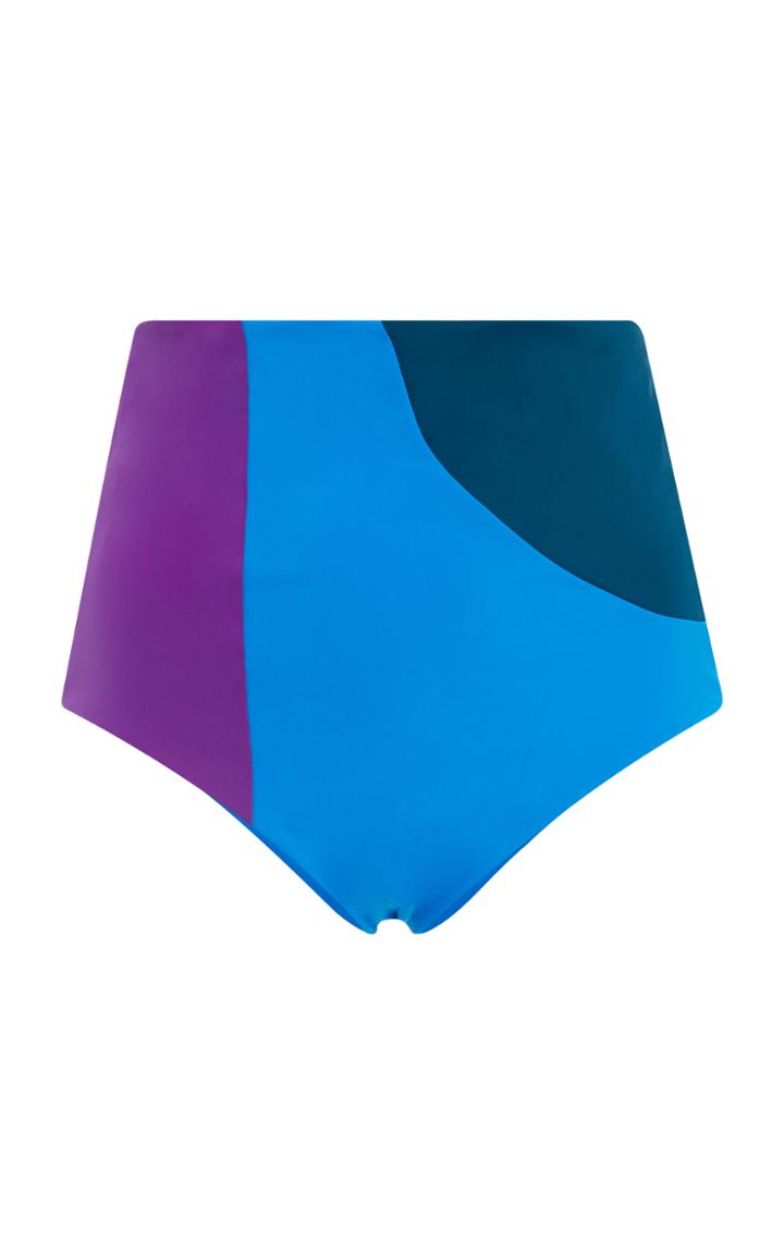 Mara Hoffman Abacus Lydia High Waisted Bikini Bottom