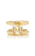 Fie Isolde Odette Oval Yellow Sapphire Ring Size: 4.75