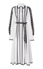 Andrew Gn Shirtwaist Cotton Midi Dress