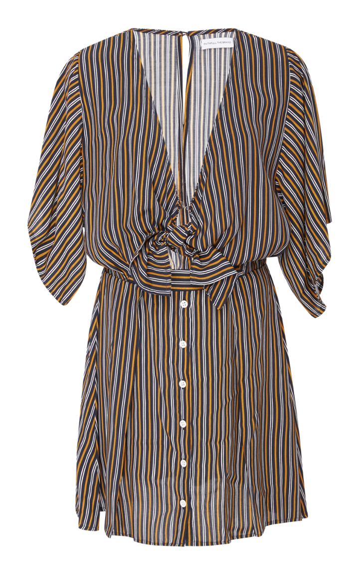 Faithfull Vinci Stipe Mini Dress