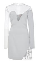 Cushnie Et Ochs Reine Sheer Insert Dress