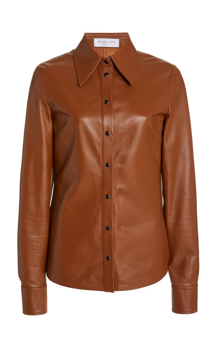 Moda Operandi Michael Kors Collection Plong Button Down Shirt