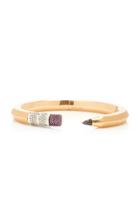 Moda Operandi Nadine Ghosn 18k Rose Gold Pencil Bracelet Size: L