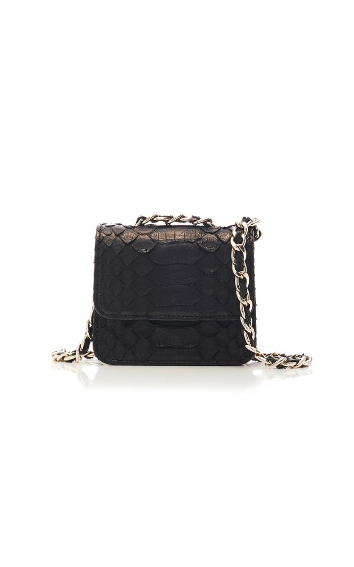 Gelareh Mizrahi Itsy Bitsy Micro Mini Python Chain Shoulder Bag