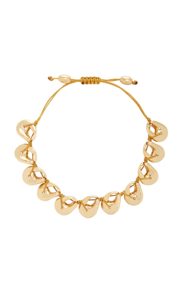 Tohum 22k Gold-plated Shell Bracelet