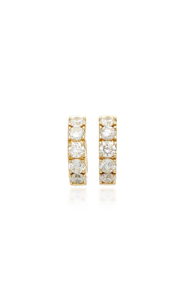 Sydney Evan Extra Large Prong Set Hoops