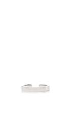 Anita Ko Single Row Plain Ear Cuff In White Gold