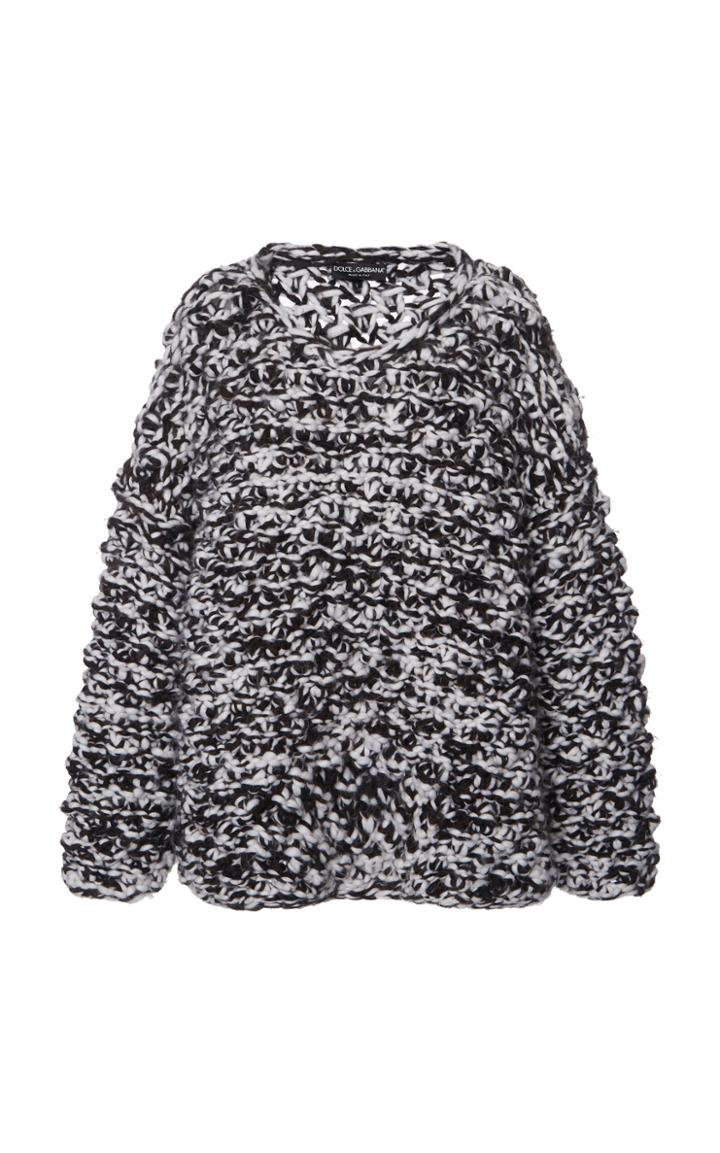Moda Operandi Dolce & Gabbana Exaggerated Knit Sweater