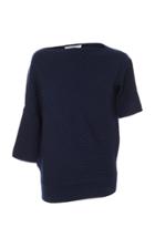 Jw Anderson Infinity Rib-knit Merino Wool Top
