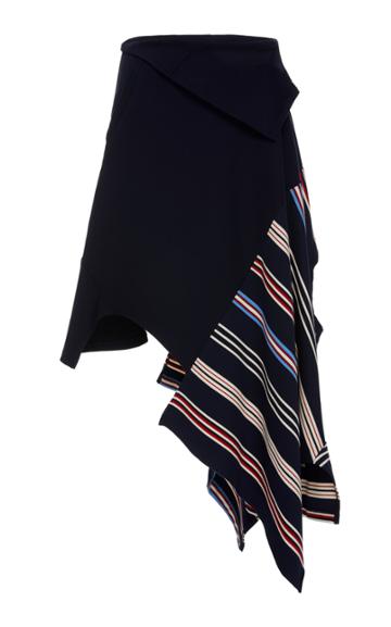 Monse Deconstructed Striped Tee Skirt