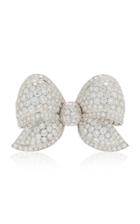 Moira Fine Jewellery 18k White Gold Diamond Bow Brooch