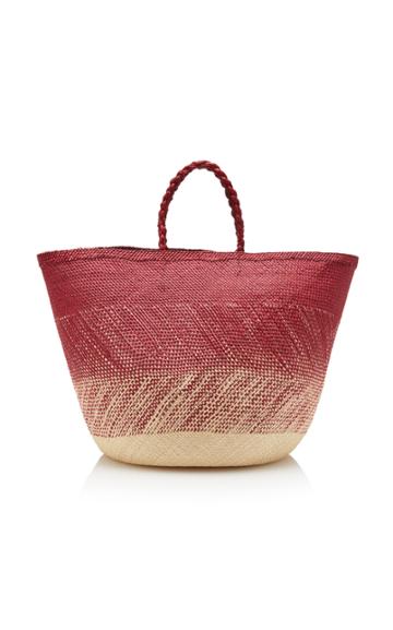 Johanna Ortiz M'o Exclusive Origen Salvaje Woven Iraca Palm Tote
