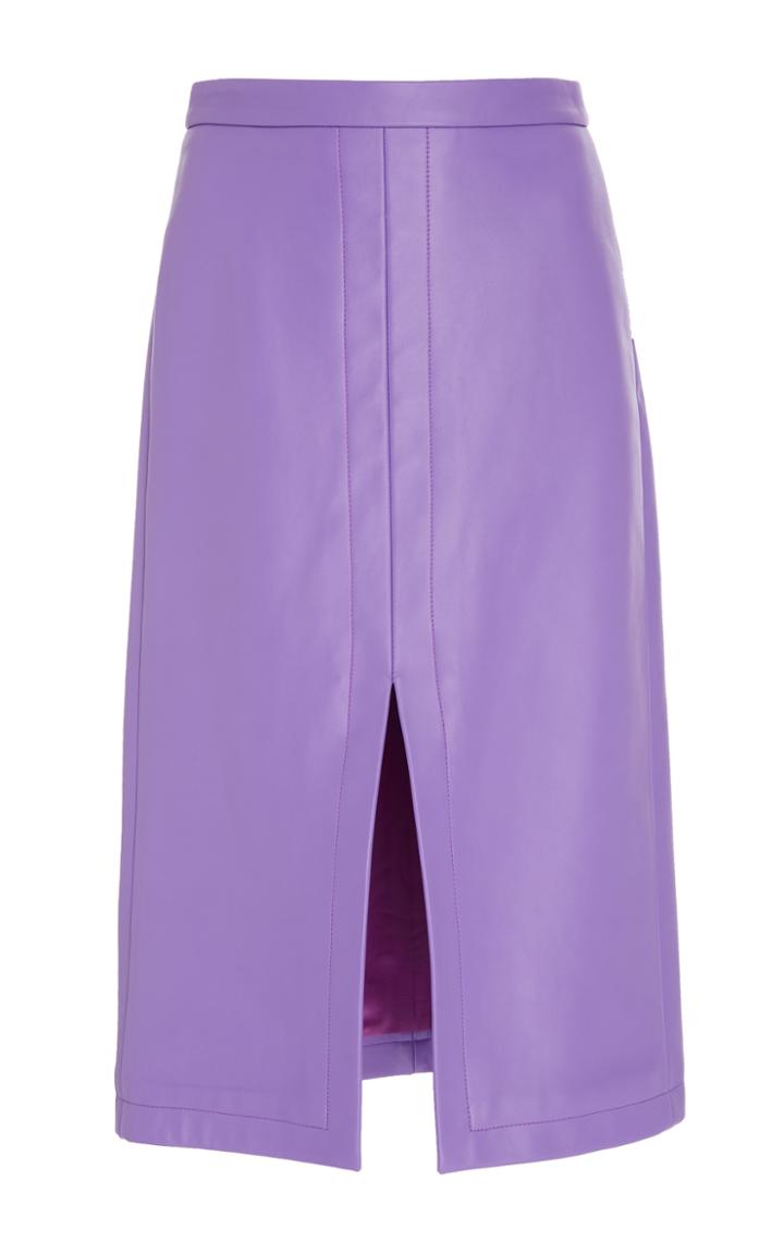 Derek Lam Leather Pencil Skirt