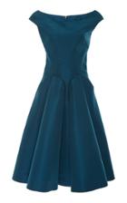 Zac Posen Boatneck Cocktail Dress
