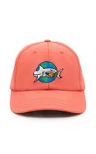 Just Don Islanders Shark Embroidered Cotton Baseball Hat