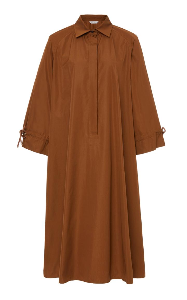 Max Mara Cotton-poplin Shirt Dress