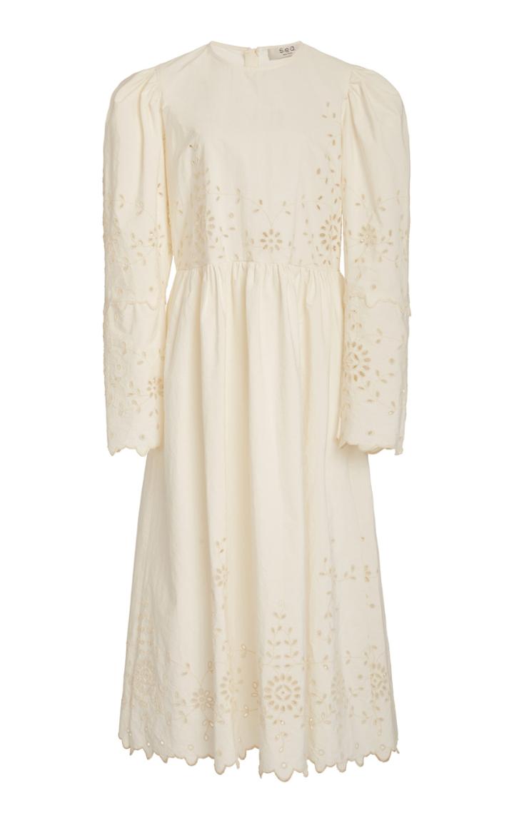 Moda Operandi Sea Fiona Combo Sweater Dress