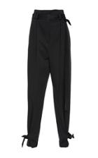 Rosetta Getty Knotted High Rise Trousers
