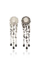 Hueb Gala Pearl And Diamond Earrings