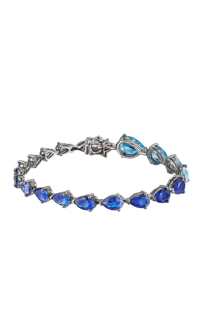 Moda Operandi Anabela Chan 18k Gold & Black Rhodium Aqua Nova Bracelet