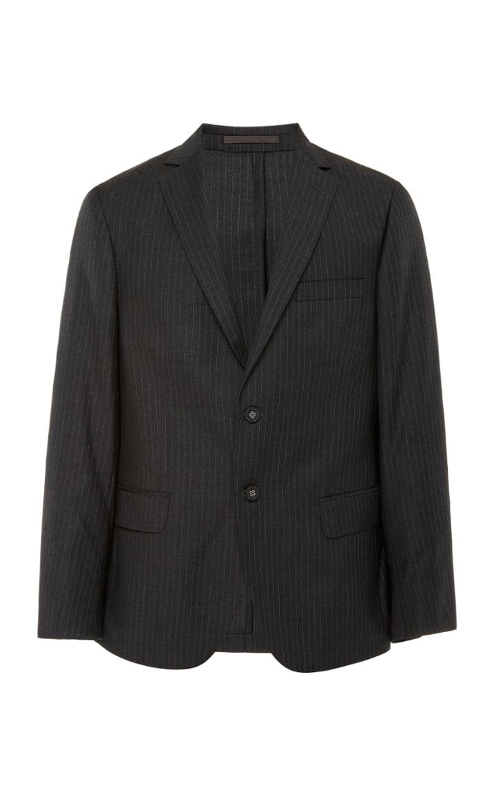 Officine Gnrale Fresco Wool Two Button Pinstripe Jacket