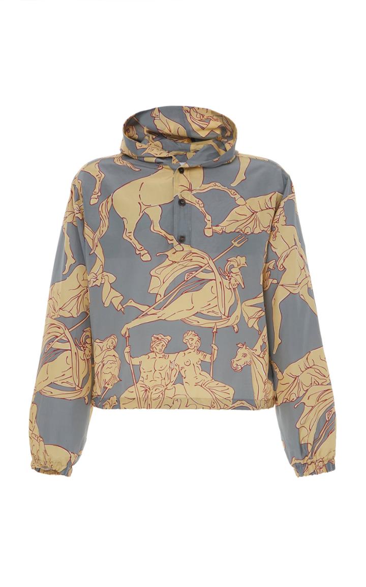 Salvatore Ferragamo Printed Hoodie