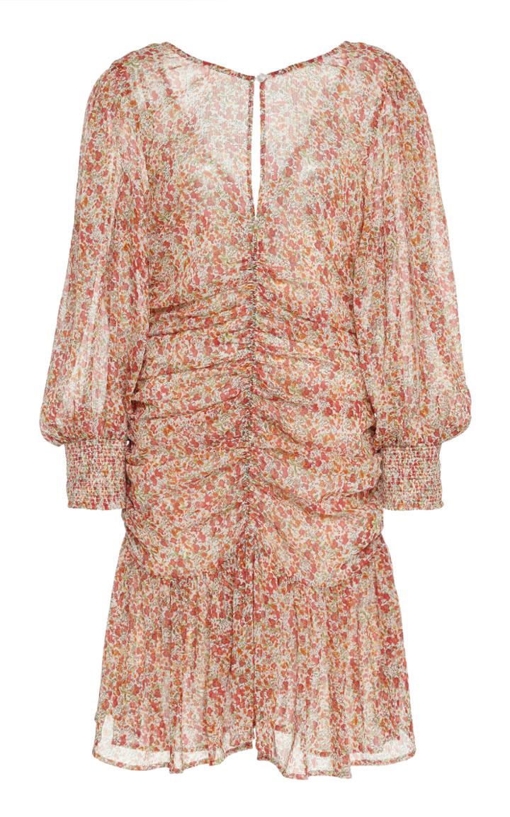 Bytimo Chiffon Ruch Mini Dress