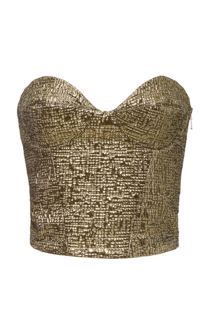 Yuliya Magdych Doll Brocade Top