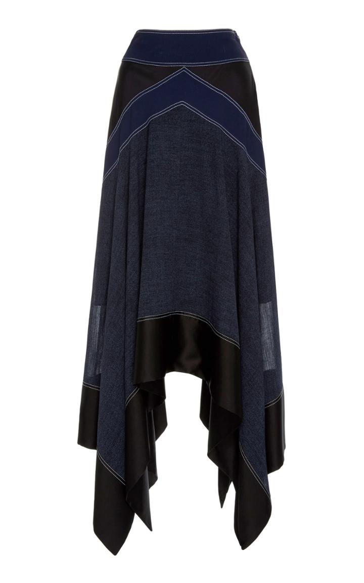 Diane Von Furstenberg Asymmetric Midi Skirt