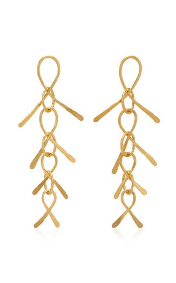 Kalmar Gold-plated Brass Earrings