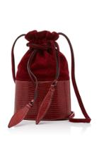 Hunting Season Lola Lizard And Suede Pouch