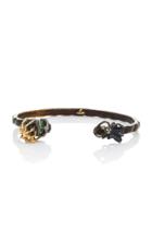 Gaelle Khouri Path Skull Bracelet