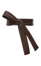 Tome Brown Leather Karate Belt