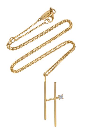 Mimi So Custom Type Yellow Gold Pendant Necklace