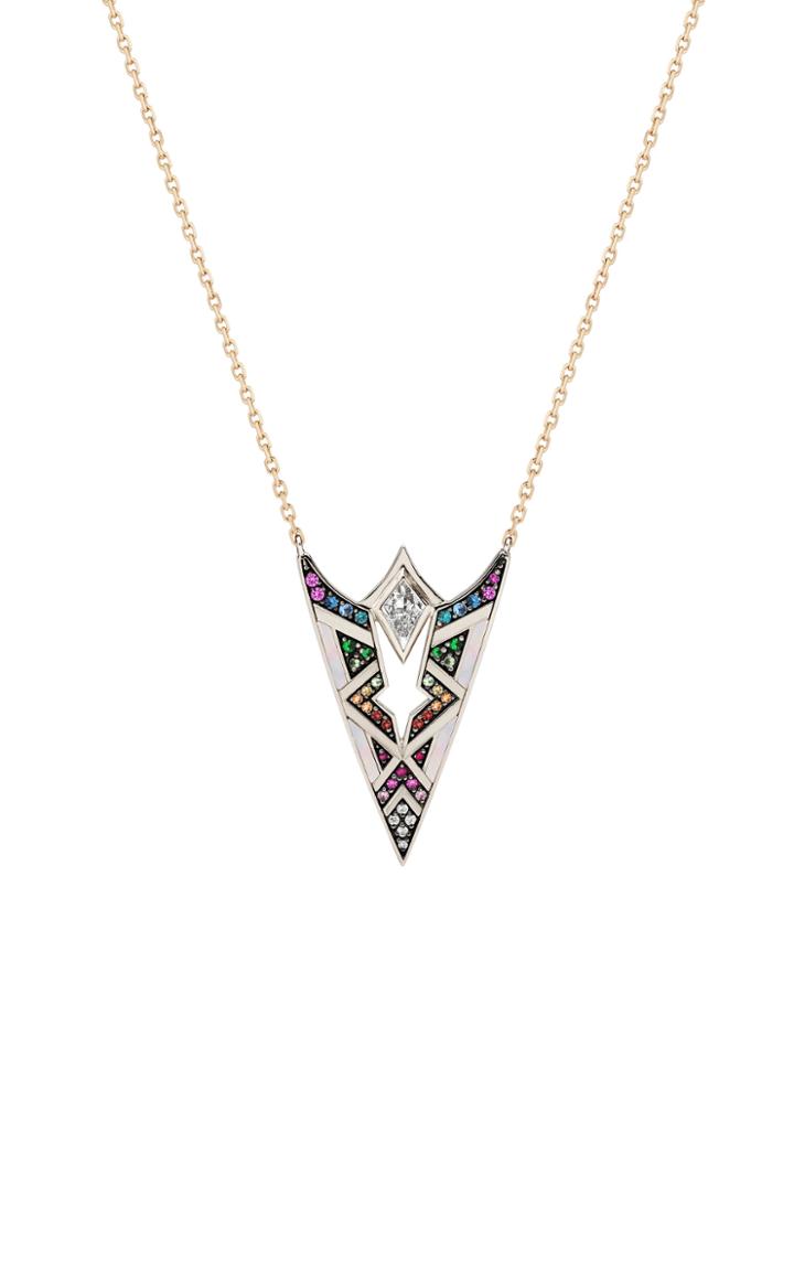 Moda Operandi Venyx Rainbow Teer Necklace