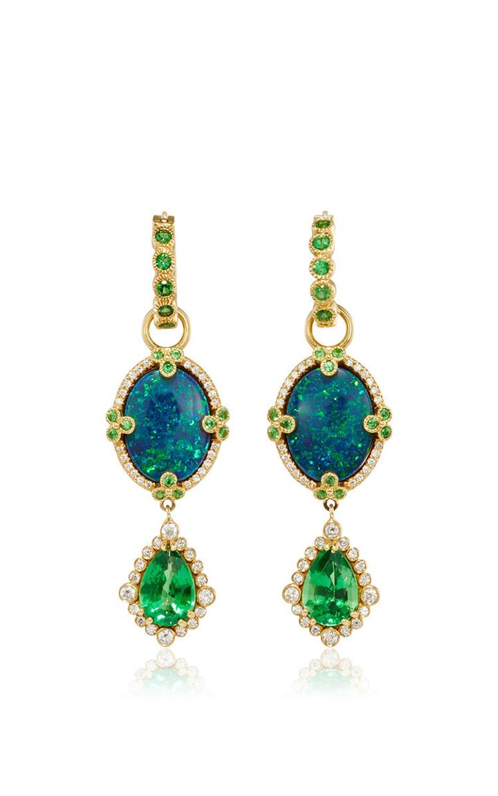 Erica Courtney Amethyst And Alexandrite Drop Earrings