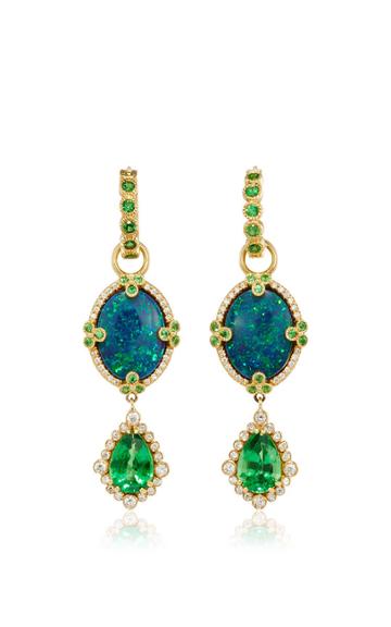 Erica Courtney Amethyst And Alexandrite Drop Earrings