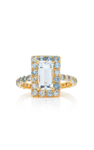 Yi Collection 18k Gold Aquamarine Ring
