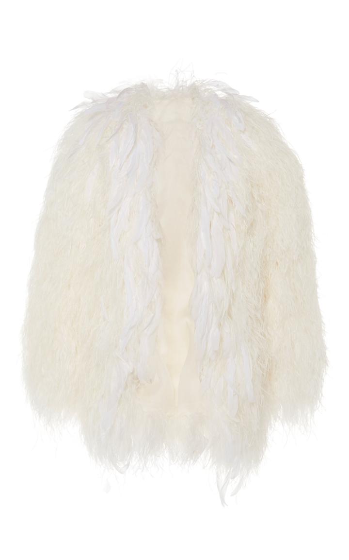 Dundas Organza Feather Jacket