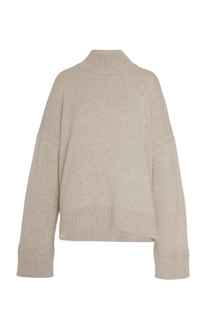 Rosetta Getty Oversized Cashmere Turtleneck Sweater