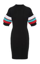 Proenza Schouler Pswl Short Sleeve Lightweight Rib Dress
