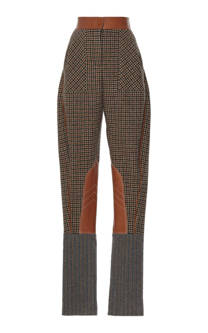 Loewe Check Carrot Trouser