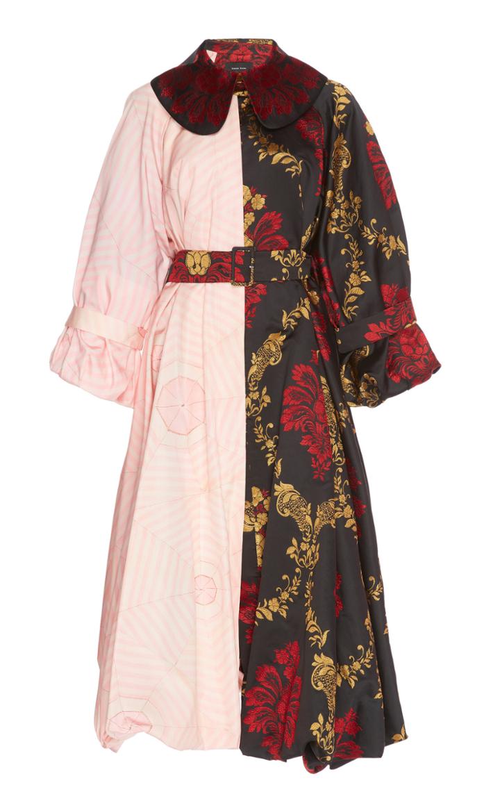 Simone Rocha Patchwork Bubble Taffeta Coat